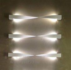 Бра Axo Light Италия Alrisha APALRISHXXXXLED Белого цвета RAL 9016 со складчатым эффектом