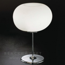 Настольная лампа 9015/1TLM white IDL Италия  100W 55 см Никель Aurora
