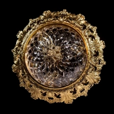 Потолочный светильник CHARLIZE DIA 390 BRASS ANTIQUE