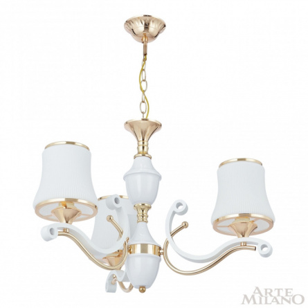 Подвесная люстра Florentia-3987 303987/3 Wh/Gd фото 3