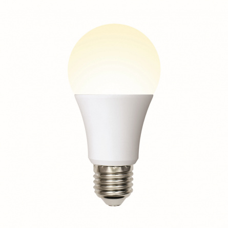Лампочка светодиодная  LED-A60-10W/WW/E27/FR/MB PLM11WH картон фото 1