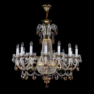 Хрустальная люстра PROSERPINA XV. BRASS ANTIQUE CE - 8003 фото 1