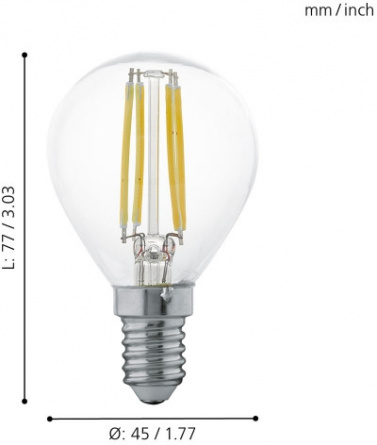Лампочка светодиодная Lm_led_e14 11499 фото 2