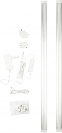 Точечный светильник  ULM-F45-2x6W/4500K IP20 SILVER фото 1