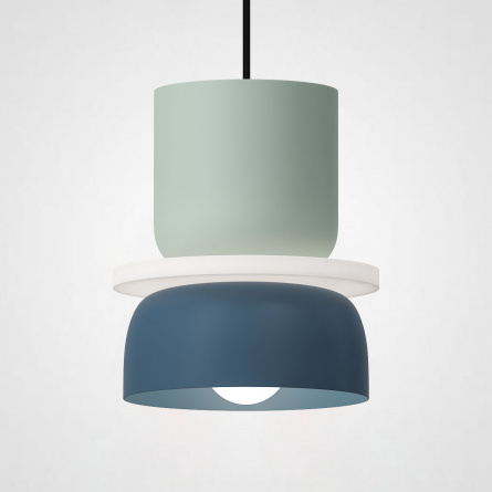 Подвесной светильник ILO D18,5 mint/blue фото 1