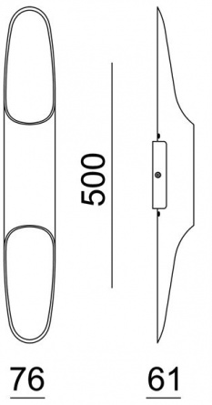 Бра Apodis 500 341200 фото 3