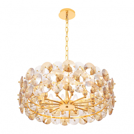 Люстра Crystal Lux CRYSTAL SP12 GOLD фото 6